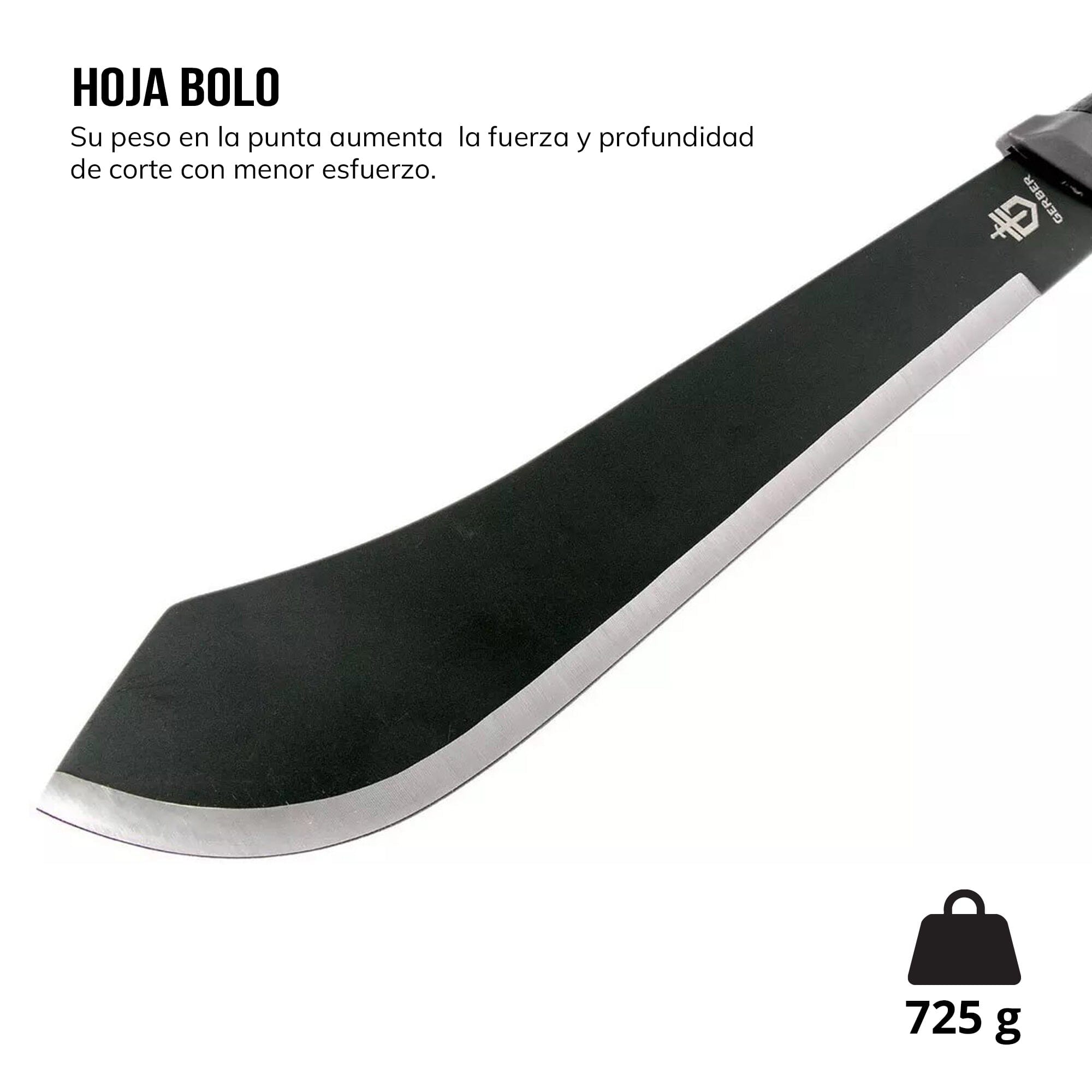 Machete GATOR BOLO Negro Gerber Gerber 