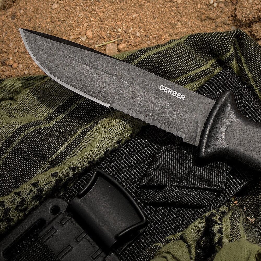 Cuchillo Combinado PRODIGY Negro Gerber Navaja Gerber 
