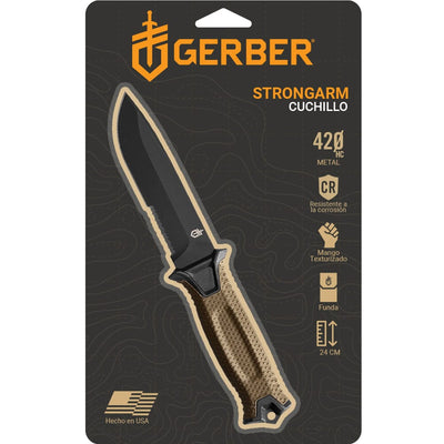 Cuchillo Liso STRONGARM Cafe Gerber Navaja Gerber 
