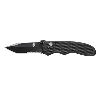 FAST DRAW TANTO | Navaja Combinada Gerber Navaja Gerber Negro 