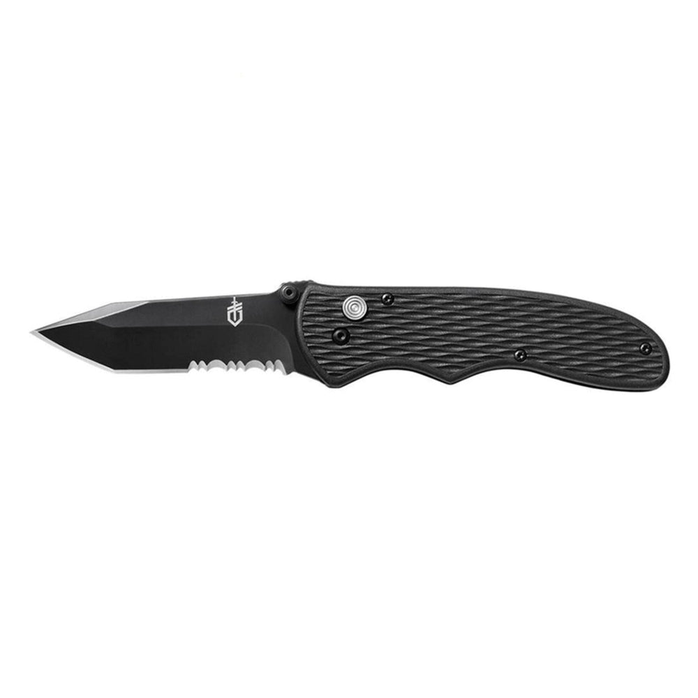 FAST DRAW TANTO | Navaja Combinada Gerber Navaja Gerber Negro 