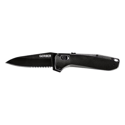 HIGHBROW | Navaja Combinada Gerber Navaja Gerber Negro 