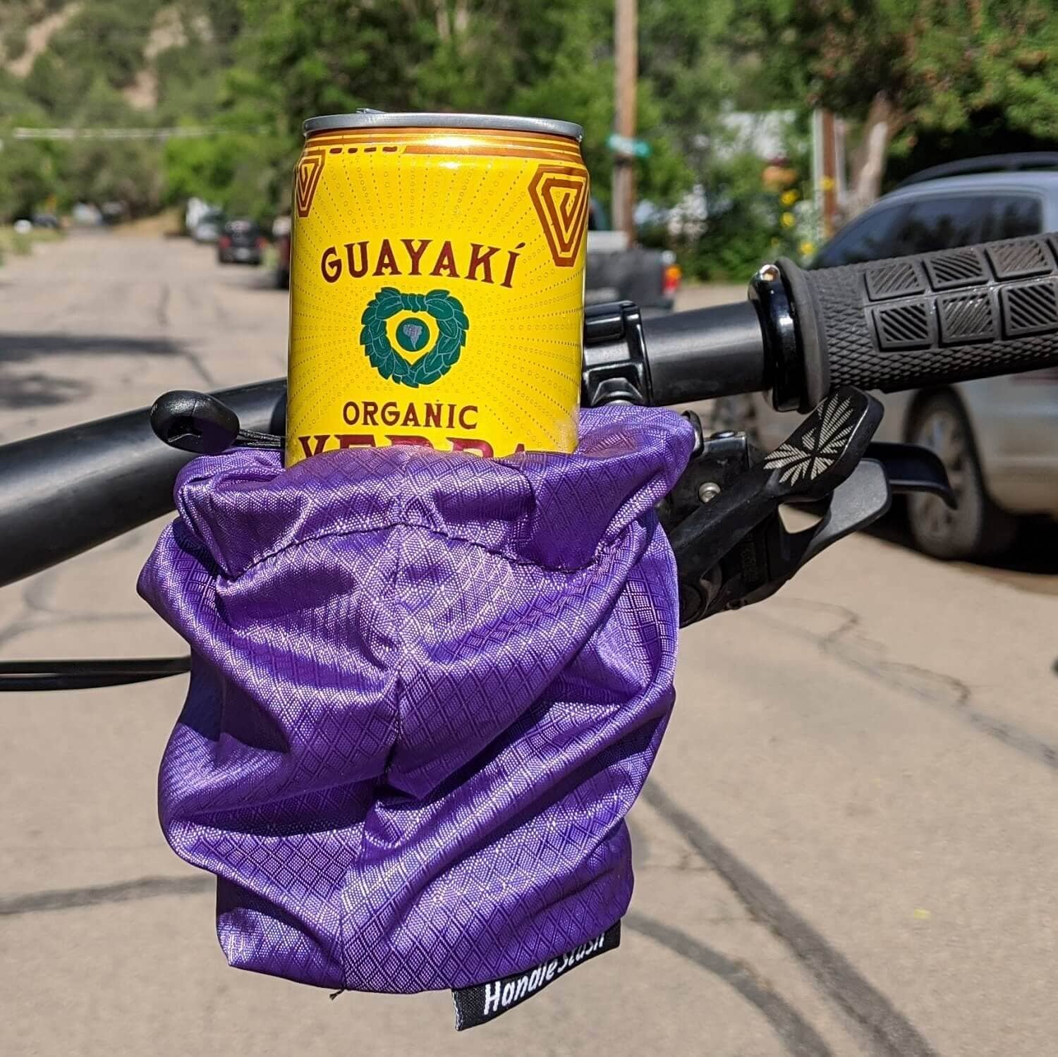 Porta Vasos para Bicicleta Morado Handlestash Handlestash 