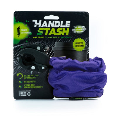 Porta Vasos para Bicicleta Morado Handlestash Handlestash 