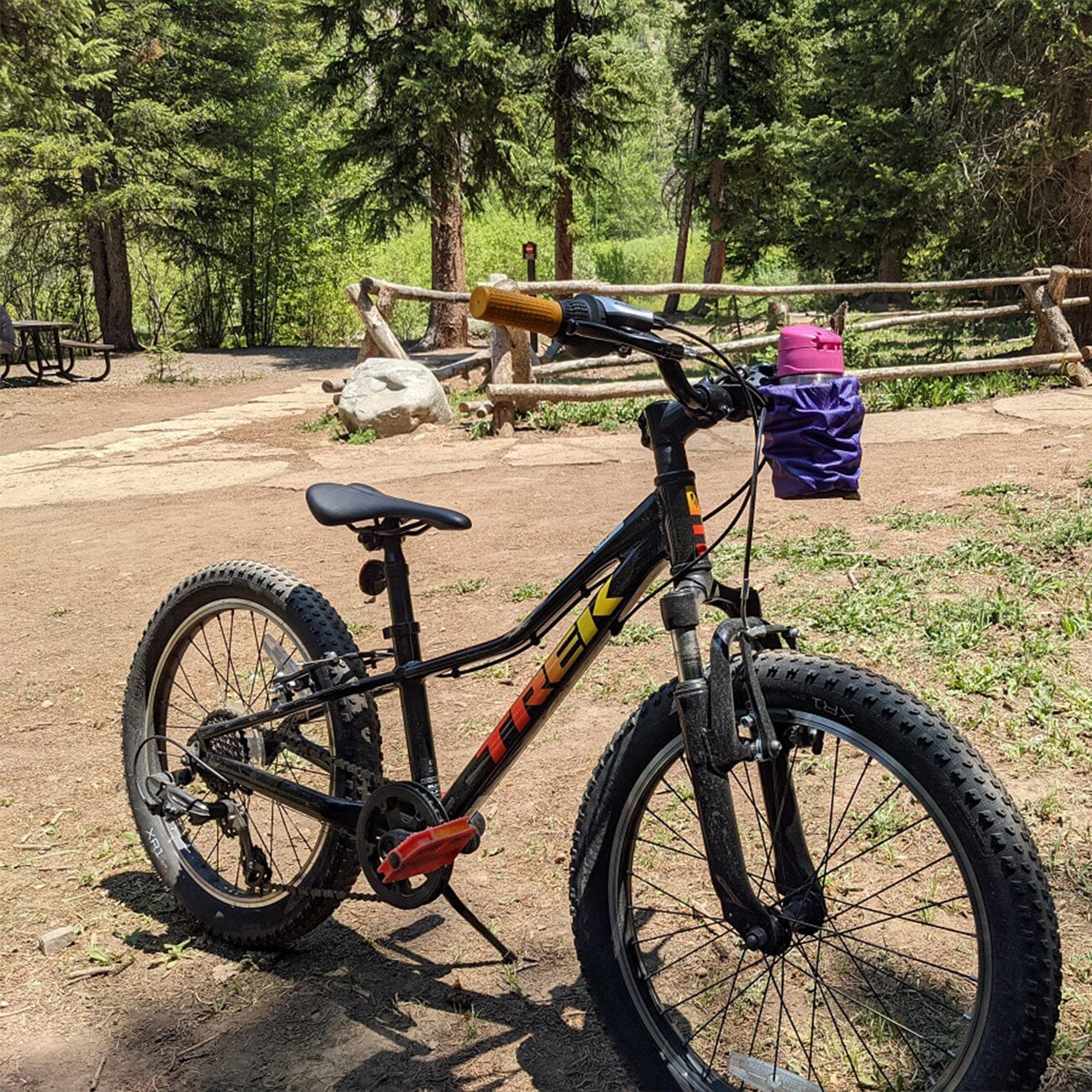 Porta Vasos para Bicicleta Morado Handlestash Handlestash 