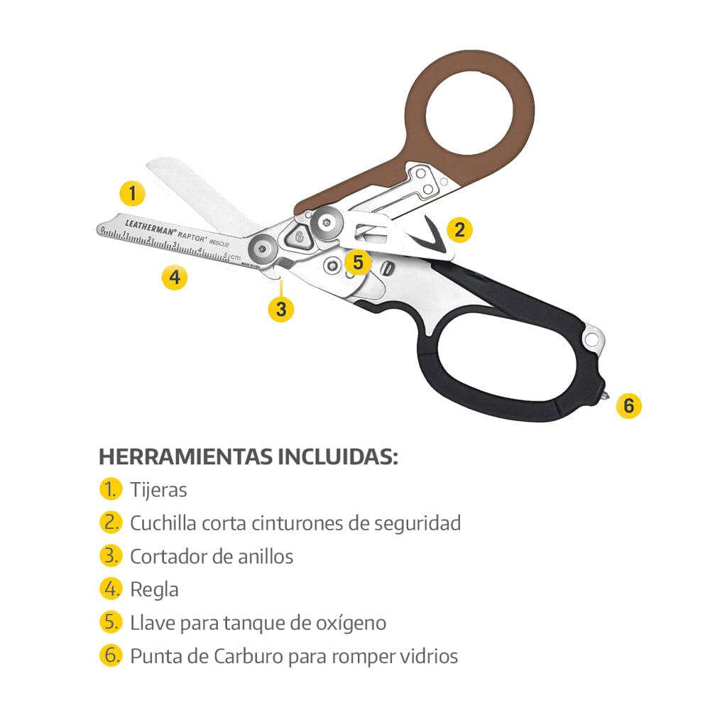 RAPTOR RESCUE | Tijera de Rescate Leatherman Leatherman 