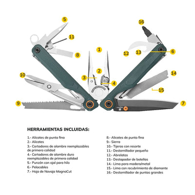 WAVE ALPHA | Multiherramienta Leatherman Multiherramienta Leatherman Leatherman 
