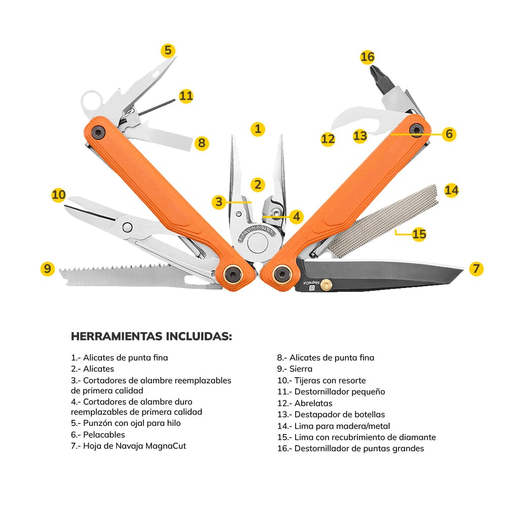 WAVE ALPHA | Multiherramienta Leatherman Multiherramienta Leatherman Leatherman 