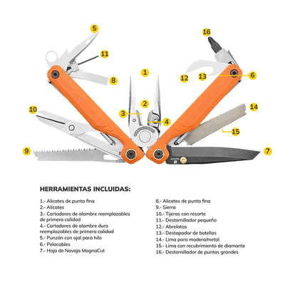 WAVE ALPHA | Multiherramienta Leatherman Multiherramienta Leatherman Leatherman 