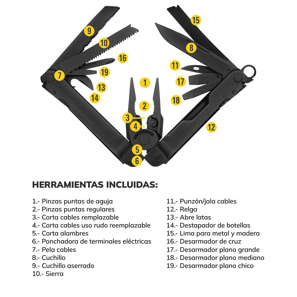 SUPER TOOL 300 | Multiherramienta Leatherman Leatherman 