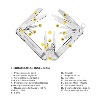 REBAR | Multiherramienta Leatherman Leatherman 