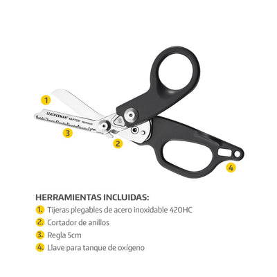 RAPTOR RESPONSE | Tijera Paramedica Leatherman Leatherman 