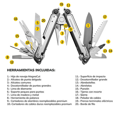 Multiherramienta ARC Leatherman Leatherman 