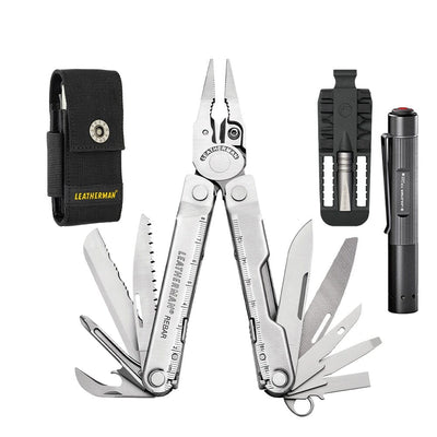 KIT REBAR #1 | Incluye Linterna P2R CORE y Adaptador Leatherman Leatherman 
