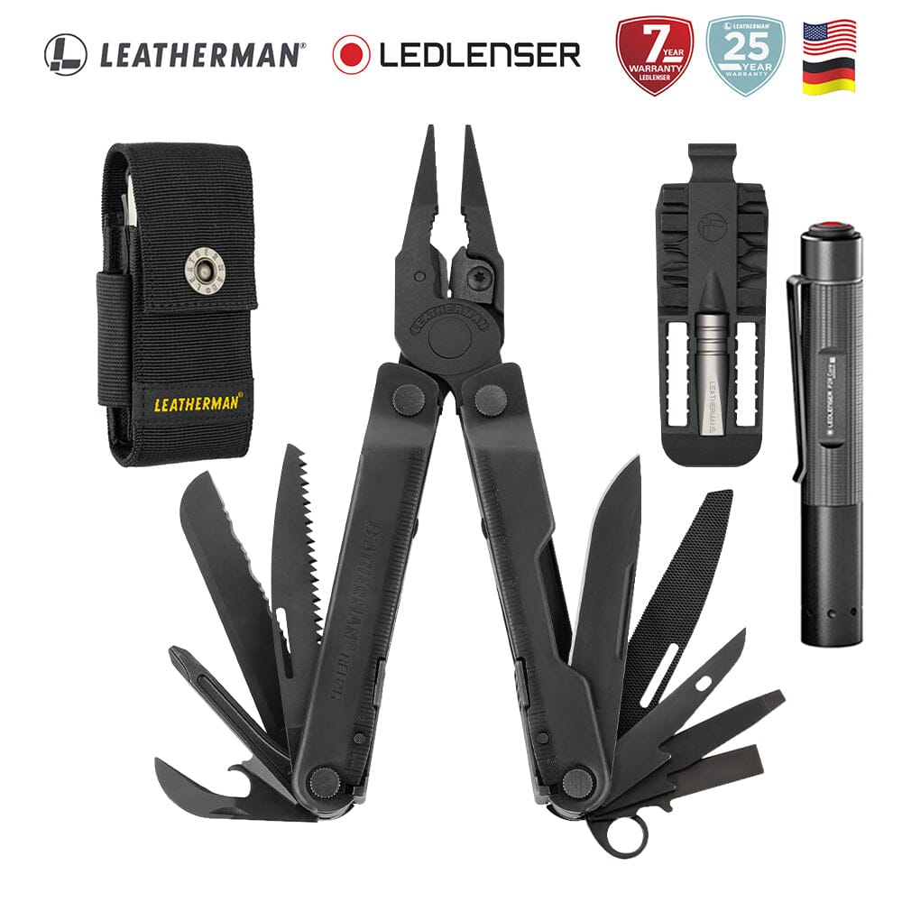 KIT REBAR #1 | Incluye Linterna P2R CORE y Adaptador Leatherman Leatherman 