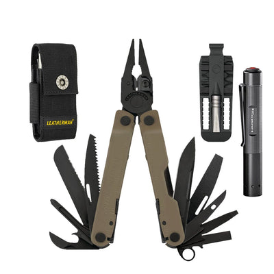 KIT REBAR #1 | Incluye Linterna P2R CORE y Adaptador Leatherman Leatherman 