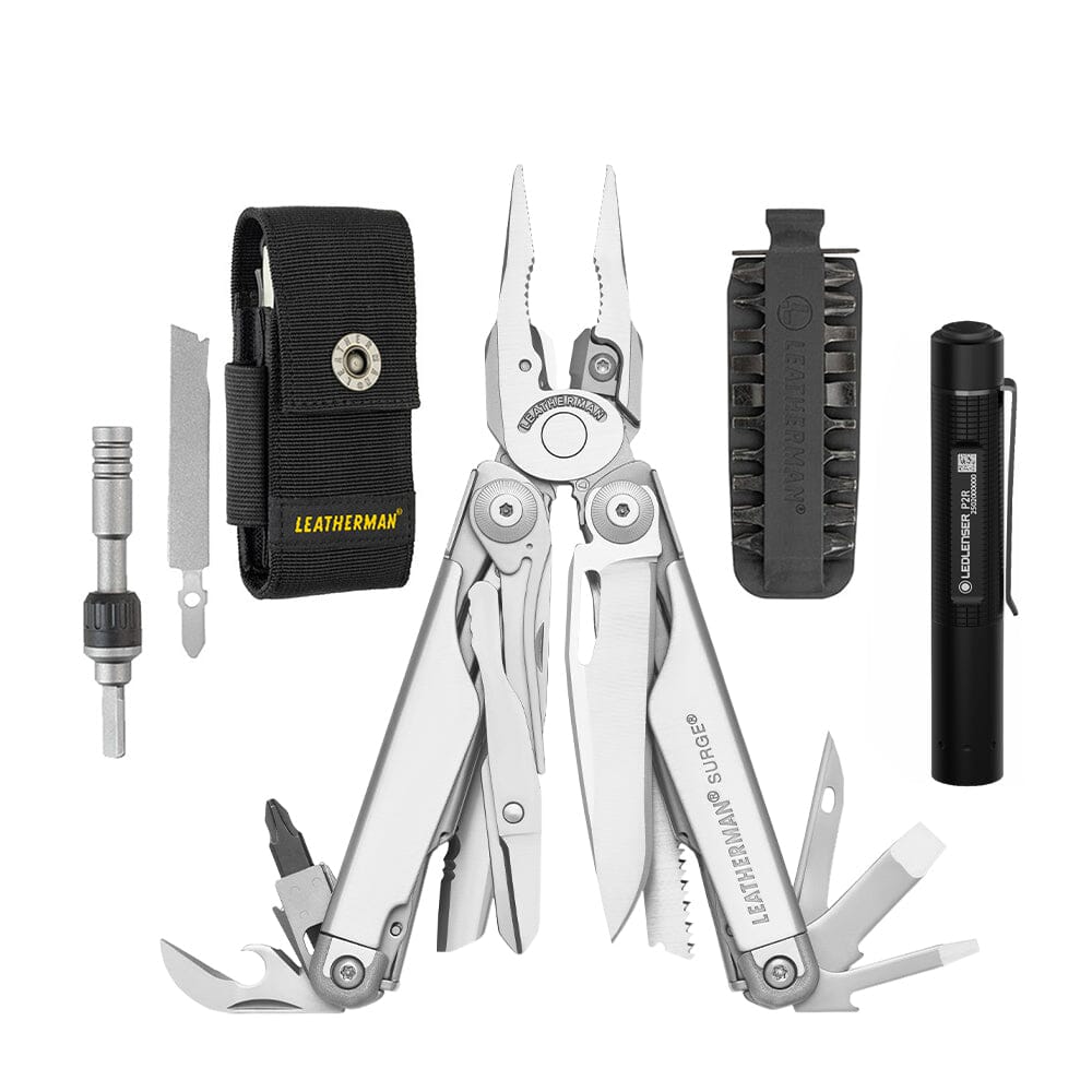 KIT SURGE #3 | Incluye Linterna P2R Core y Matraca Leatherman Leatherman 