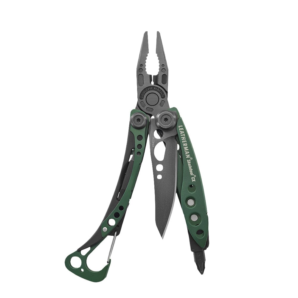 SKELETOOL CX | Multiherramienta Leatherman Multiherramienta Leatherman Leatherman Verde/Negro 