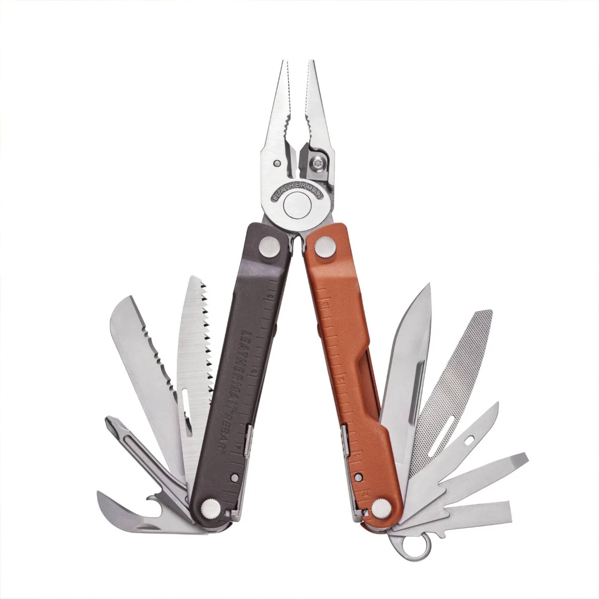 REBAR | Multiherramienta Leatherman Leatherman Cafe y naranja 