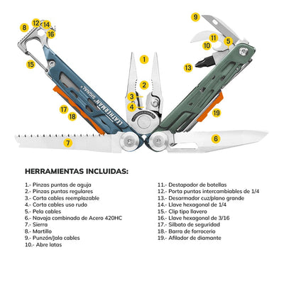 SIGNAL | Multiherramienta Leatherman Multiherramienta Leatherman Leatherman 