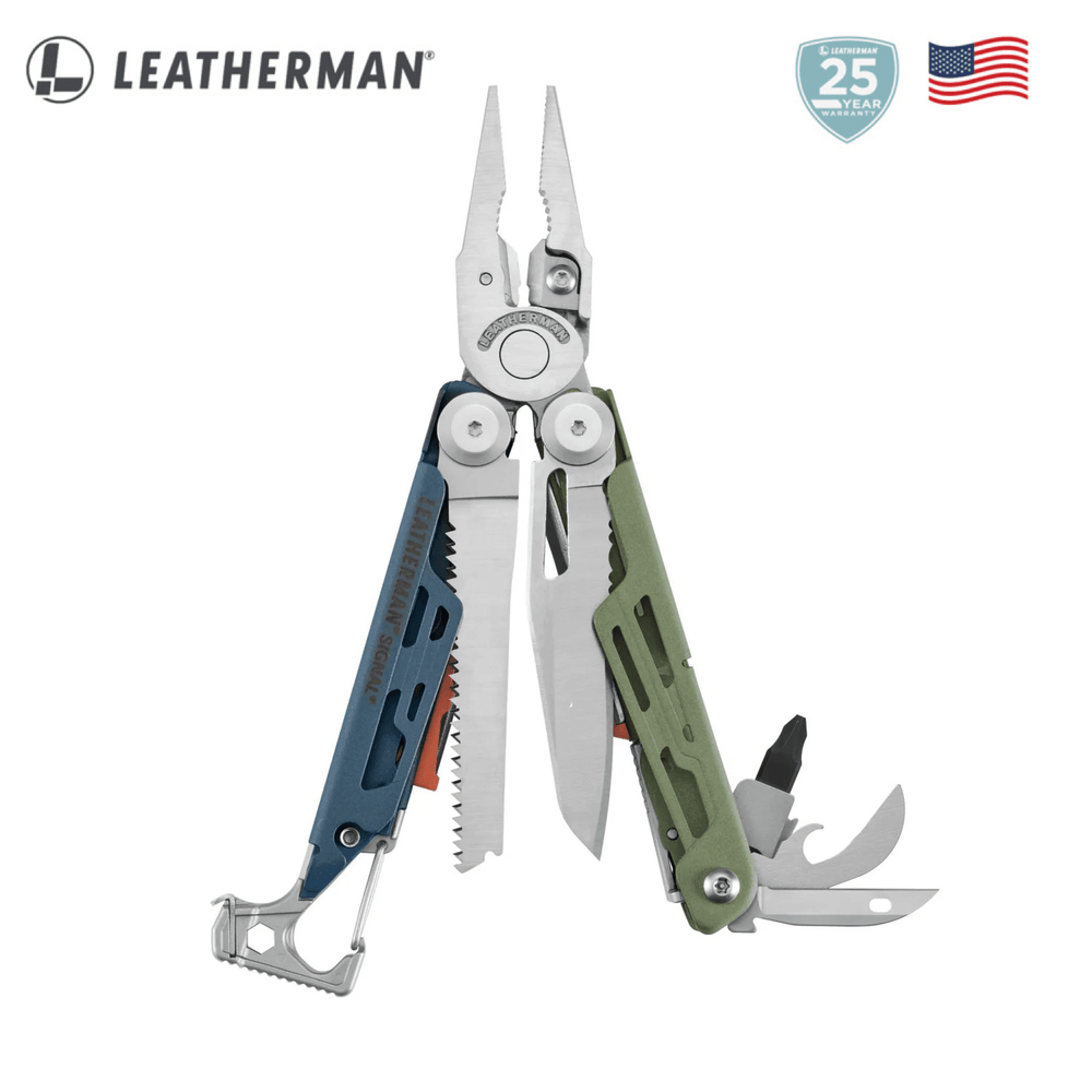 Multiherramienta SIGNAL Leatherman Leatherman Azul/Verde 