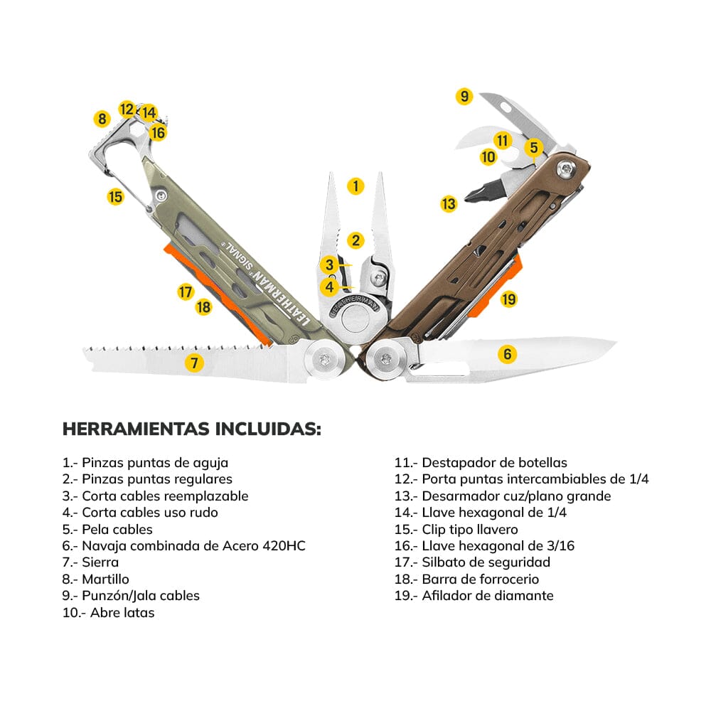 Multiherramienta SIGNAL Leatherman Leatherman 