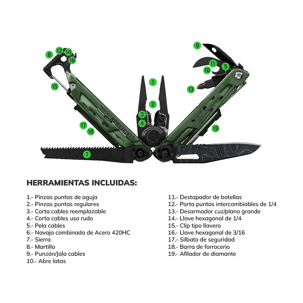Multiherramienta SIGNAL Leatherman Leatherman 