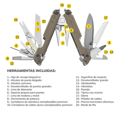 ARC | Multiherramienta Leatherman Multiherramienta Leatherman Leatherman 