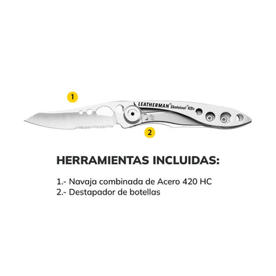 SKELETOOL KBX-B | Navaja Combinada Leatherman Leatherman 
