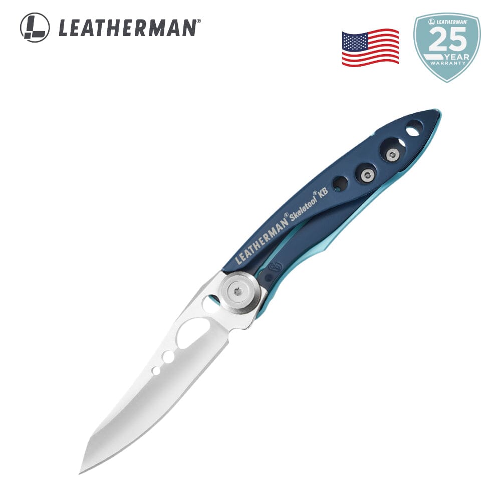 Navaja Skeletool KB Leatherman Navaja LEATHERMAN Azul 