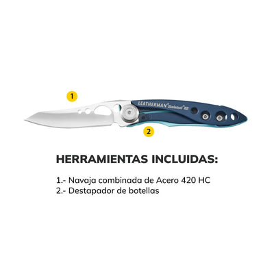Skeletool KB | Navaja Lisa Leatherman Navaja Leatherman 