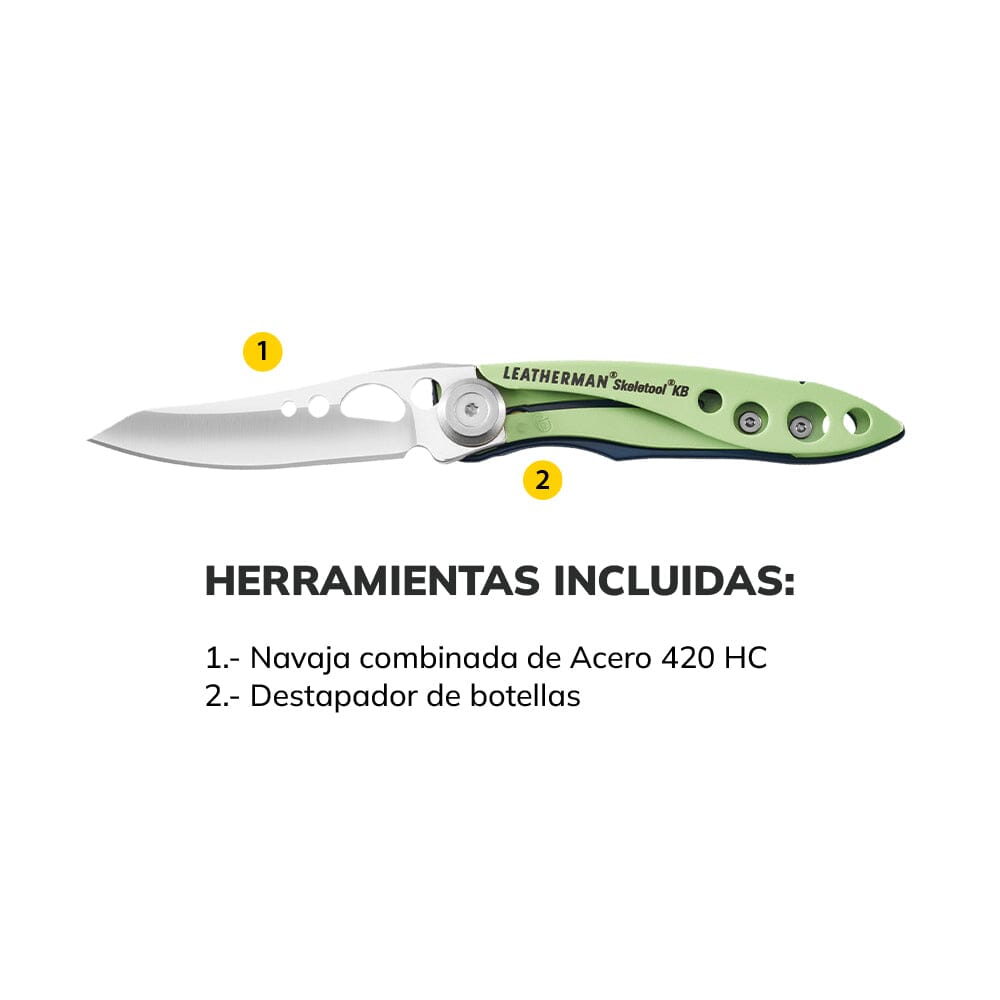 Skeletool KB | Navaja Lisa Leatherman Navaja Leatherman 