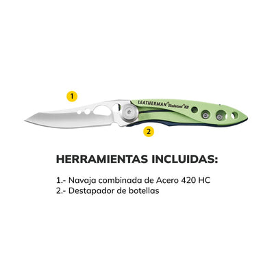 Skeletool KB | Navaja Lisa Leatherman Navaja Leatherman 