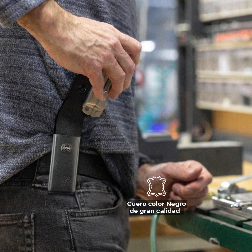 Funda de Cuero Negra Leatherman Leatherman 