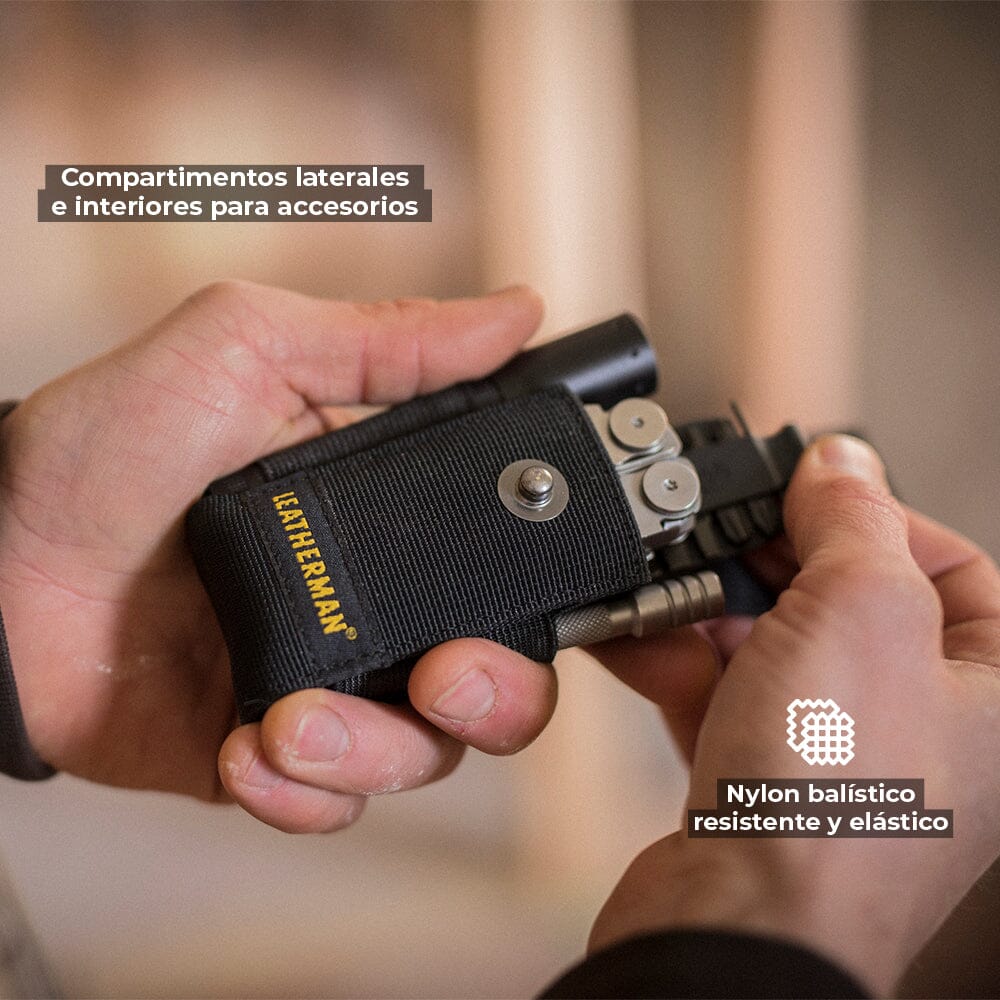 Funda de Nylon con Bolsillos Negra Leatherman Leatherman 