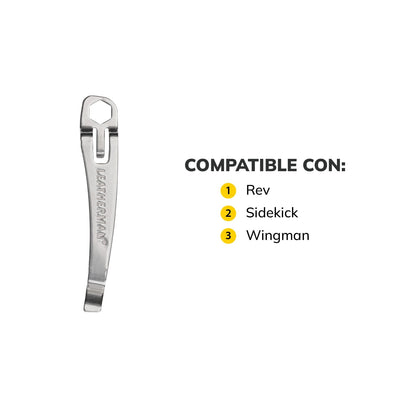 Clip de Bolsillo Plata Leatherman Leatherman 