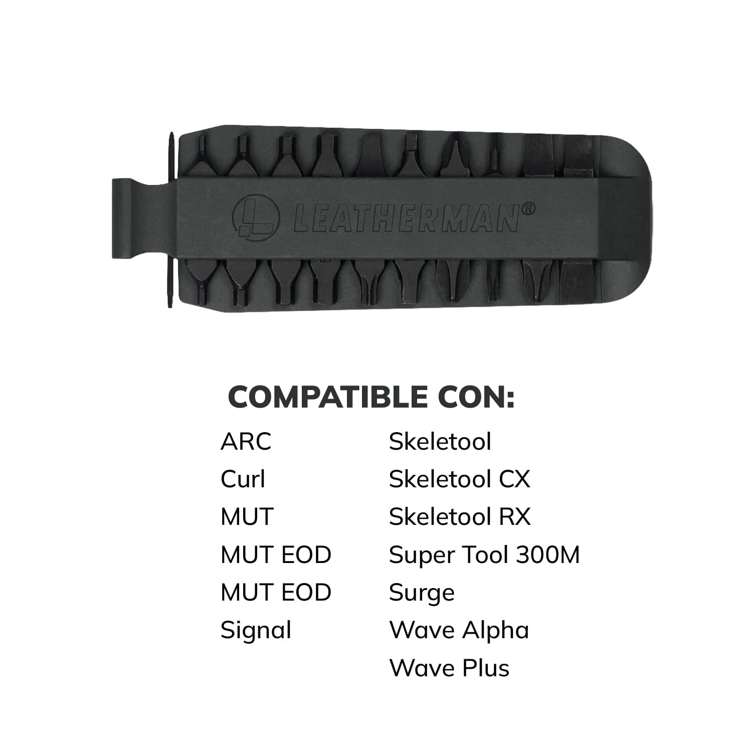 KIT DE 11 PUNTAS INTERCAMBIABLES kit de puntas Leatherman 