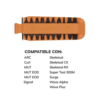 KIT DE 11 PUNTAS INTERCAMBIABLES kit de puntas Leatherman 