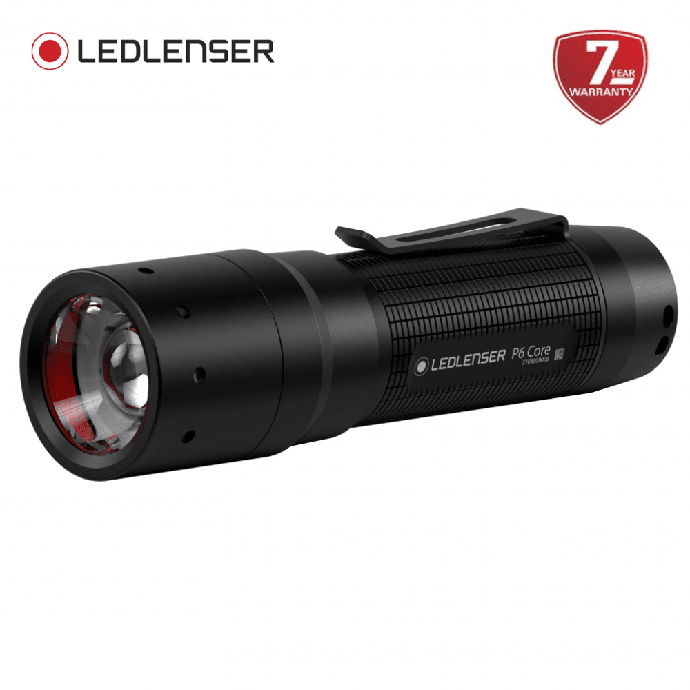 Linterna de Mano P6 CORE Negra Ledlenser Ledlenser 