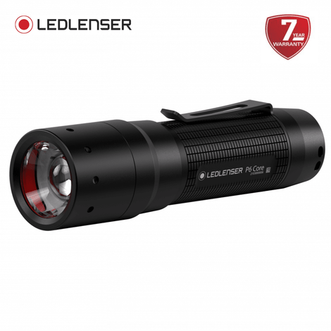 Linterna de Mano P6 CORE Negra Ledlenser Ledlenser 