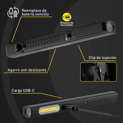 Linterna de Trabajo W2R Work Ledlenser Linterna Ledlenser 