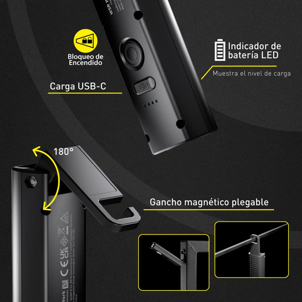 Linterna de Trabajo W5R Work Ledlenser Linterna Ledlenser 