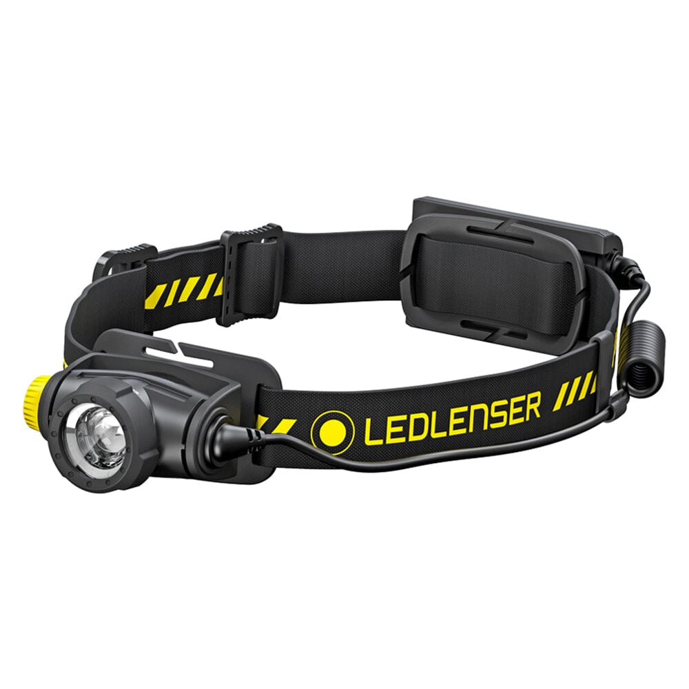 Linterna Recargable de Cabeza H5R WORK Negra Ledlenser Ledlenser 