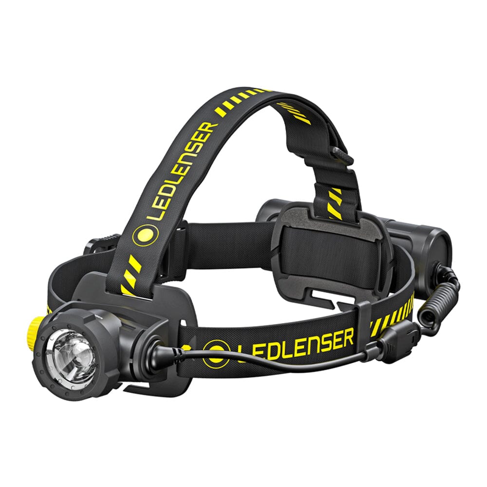 Linterna Recargable de Cabeza H7R WORK Negra Ledlenser Ledlenser 
