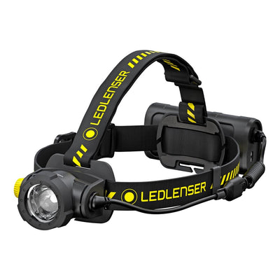 Linterna Recargable de Cabeza H15R WORK Negra Ledlenser Ledlenser 