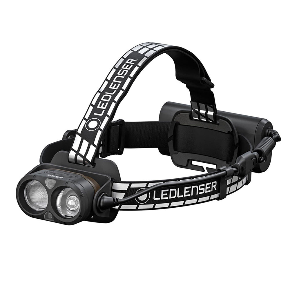 Linterna Recargable de Cabeza H19R SIGNATURE Negra Ledlenser Ledlenser 