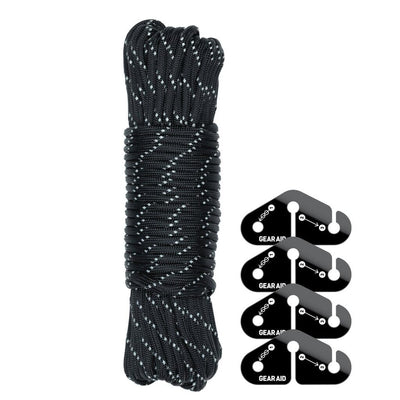 KIT DE CUERDA CON TENSOR | Gear Aid Tensores Gear Aid Sin reflejante Negro 
