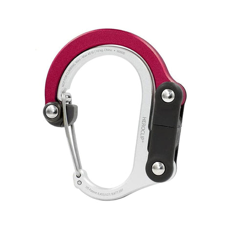 MOSQUETON GIRATORIO HEROCLIP | Mini Rojo Gear Aid Gear Aid Rojo 
