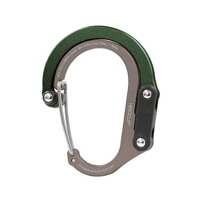 MOSQUETON GIRATIORIO HEROCLIP | Chico Verde Gear Aid Gear Aid Verde 