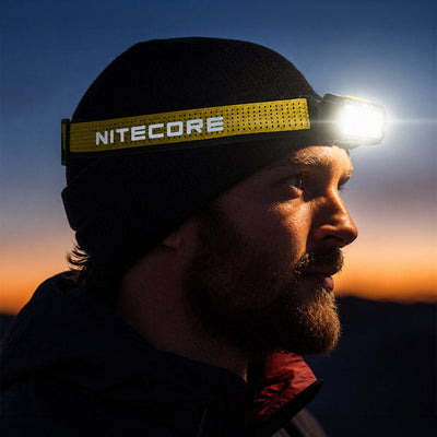 Linterna de Cabeza NU27 Amarilla Nitecore Nitecore 
